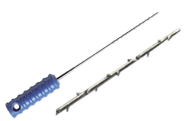House Brand EN-BB2 Barbed Dental Broaches #2 Non-Sterile XX-Fine 10/Bx Yellow House Brand EN-BB2 Barbed Dental Broaches #2 Non-Sterile XX-Fine 10/Bx Yellow